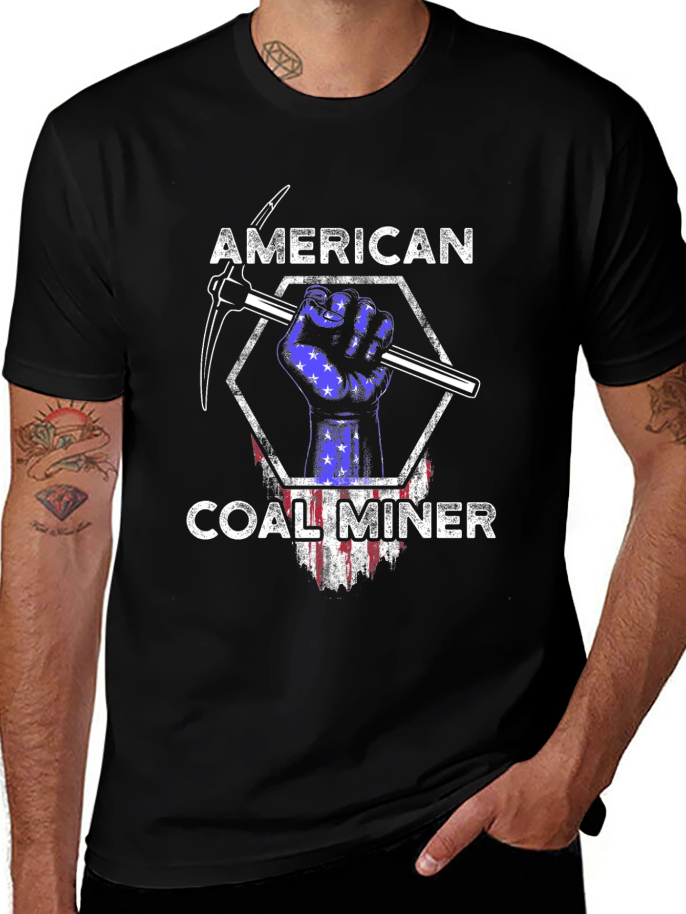 American Coal Miner T-Shirt