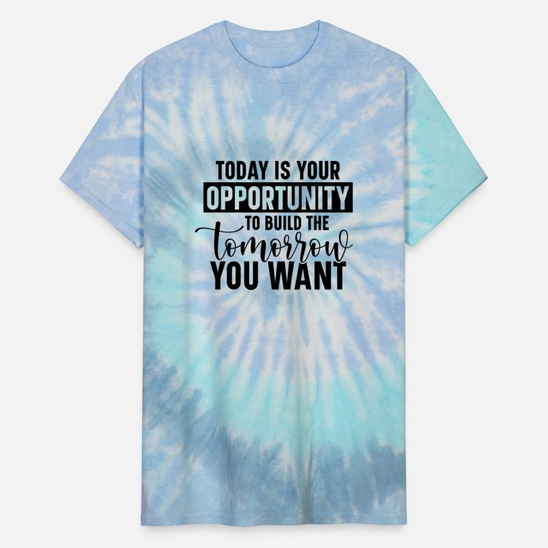 Today is your opportunity to build