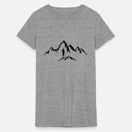 Trail running, woman - mountain running