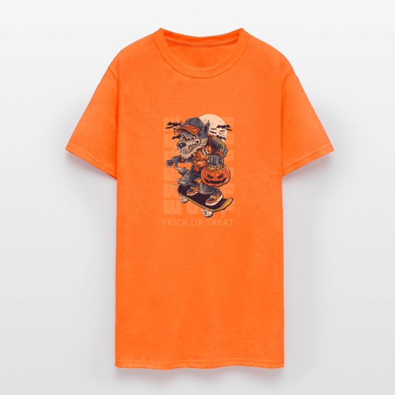 Trick Or Treat Werewolf Halloween Design
