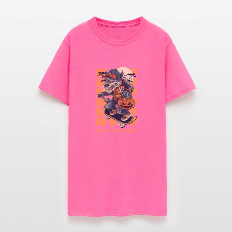 Trick Or Treat Werewolf Halloween Design