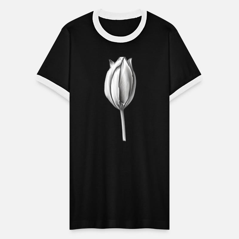 Tulip blossom with stem closed