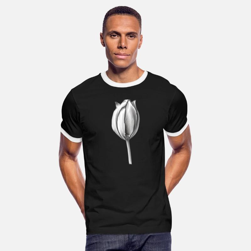 Tulip blossom with stem closed