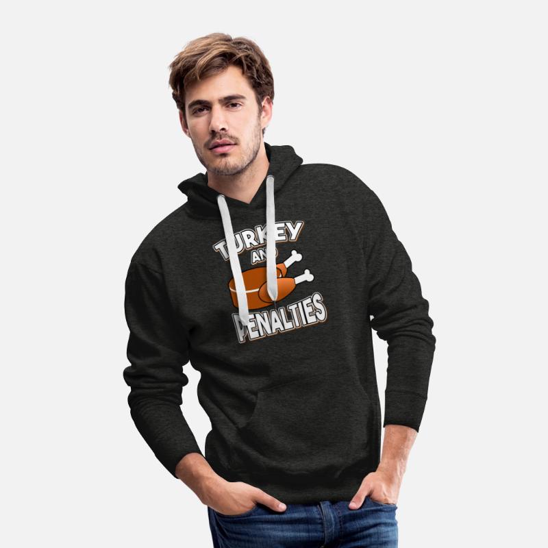 Turkey and Penalties Hockey Gift Thanksgiving