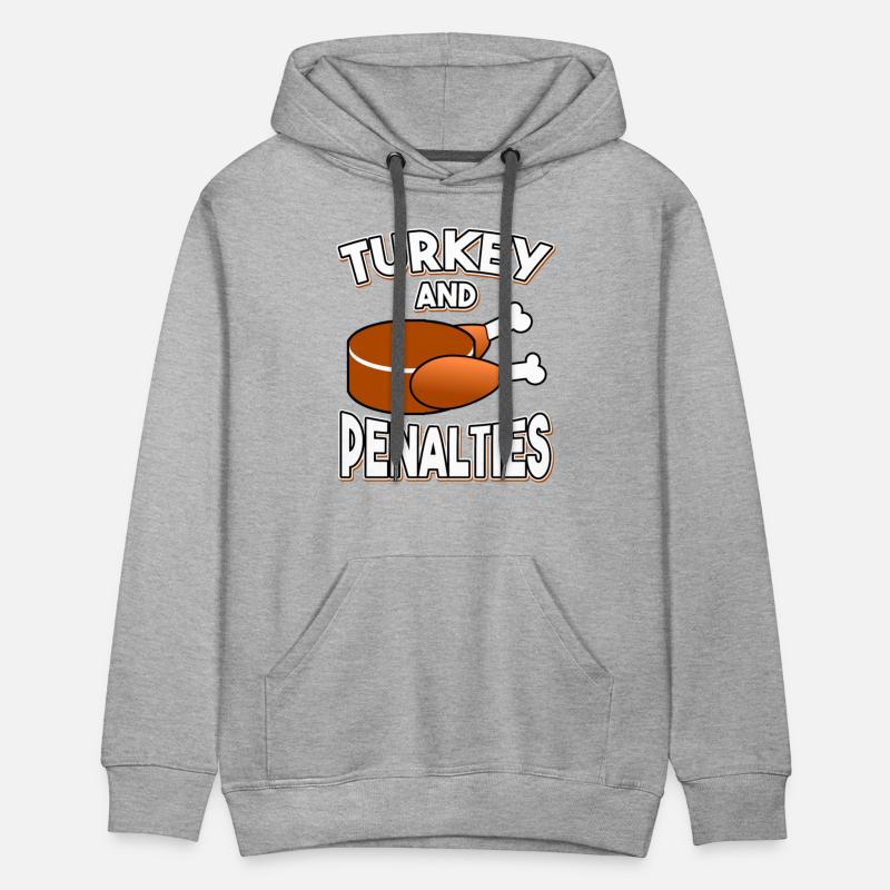 Turkey and Penalties Hockey Gift Thanksgiving