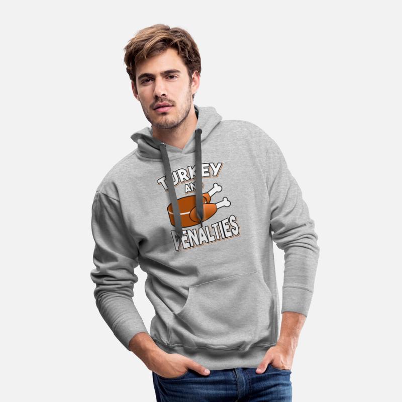 Turkey and Penalties Hockey Gift Thanksgiving