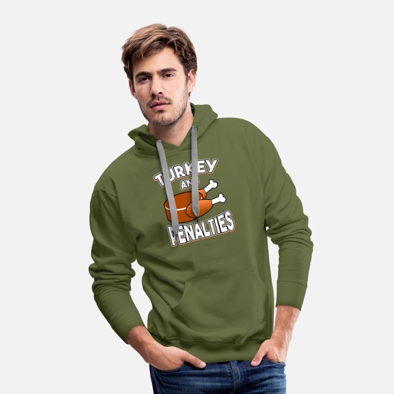 Turkey and Penalties Hockey Gift Thanksgiving