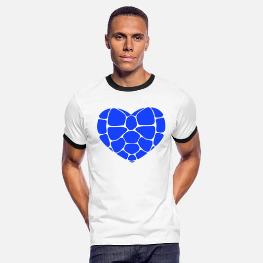 Turtle shell heart symbol love logo pattern symbol