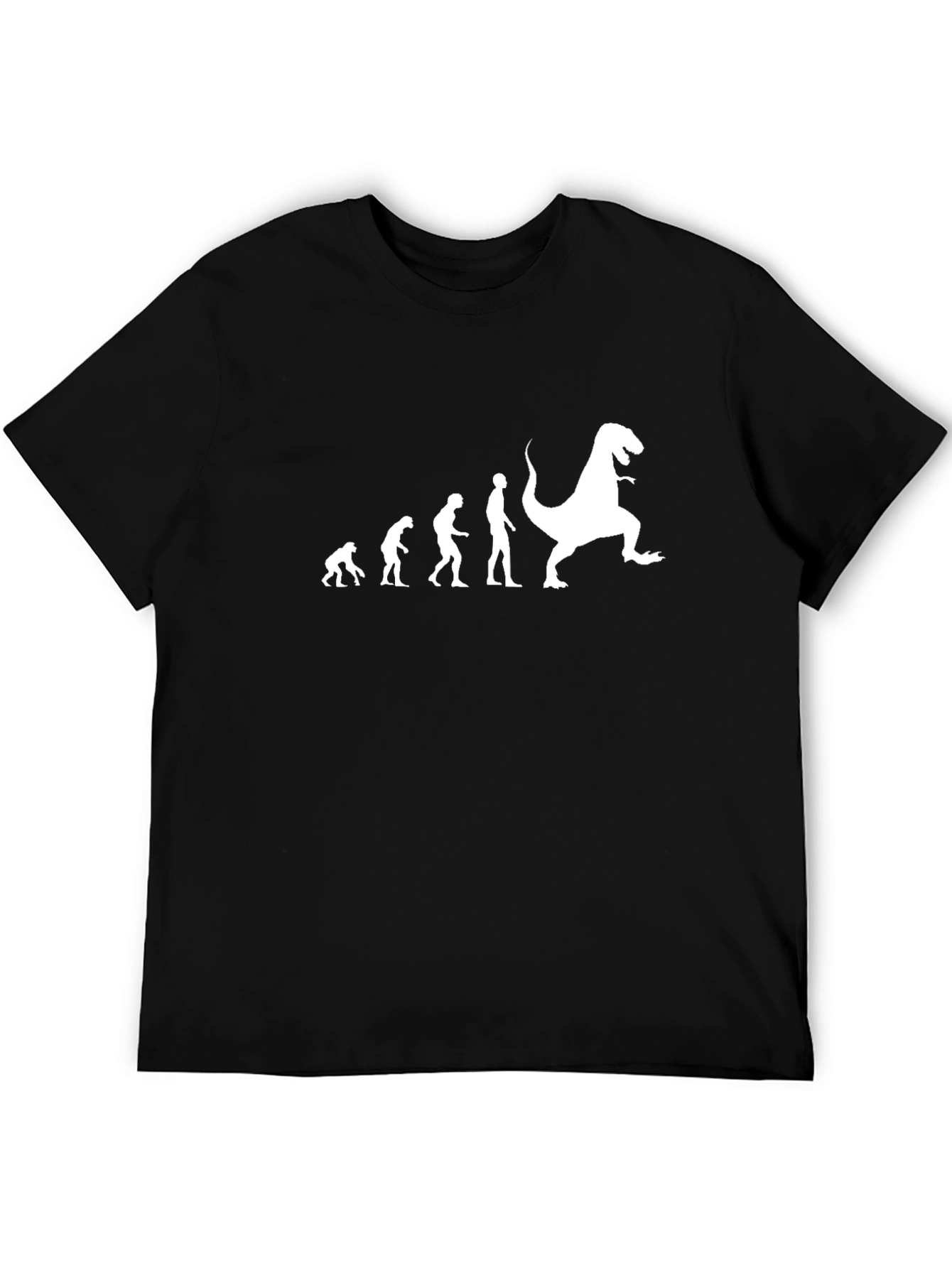 Evolution T-Shirt: From Ape to T-Rex