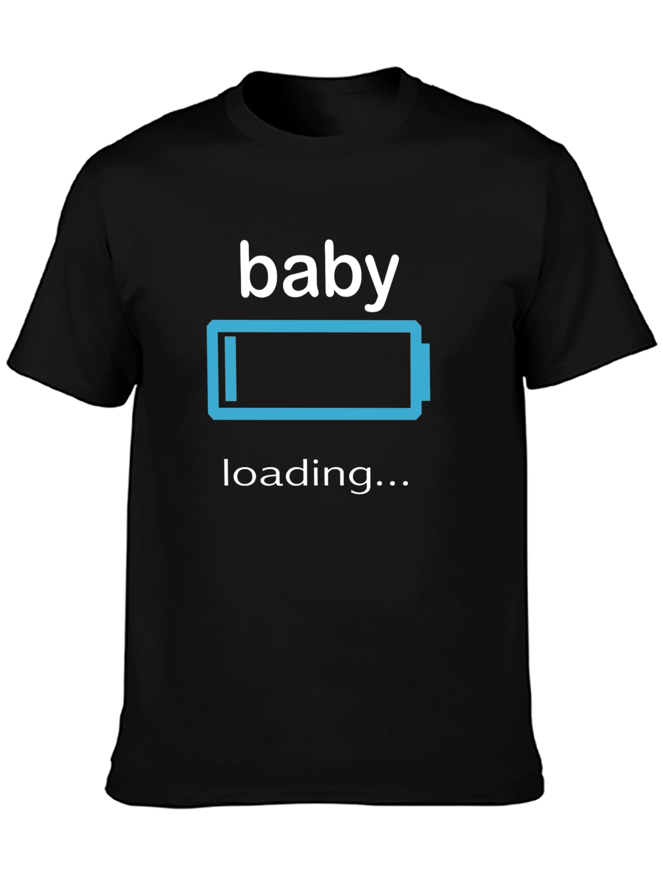 Baby Loading T-Shirt Pregnancy Announcement Tee