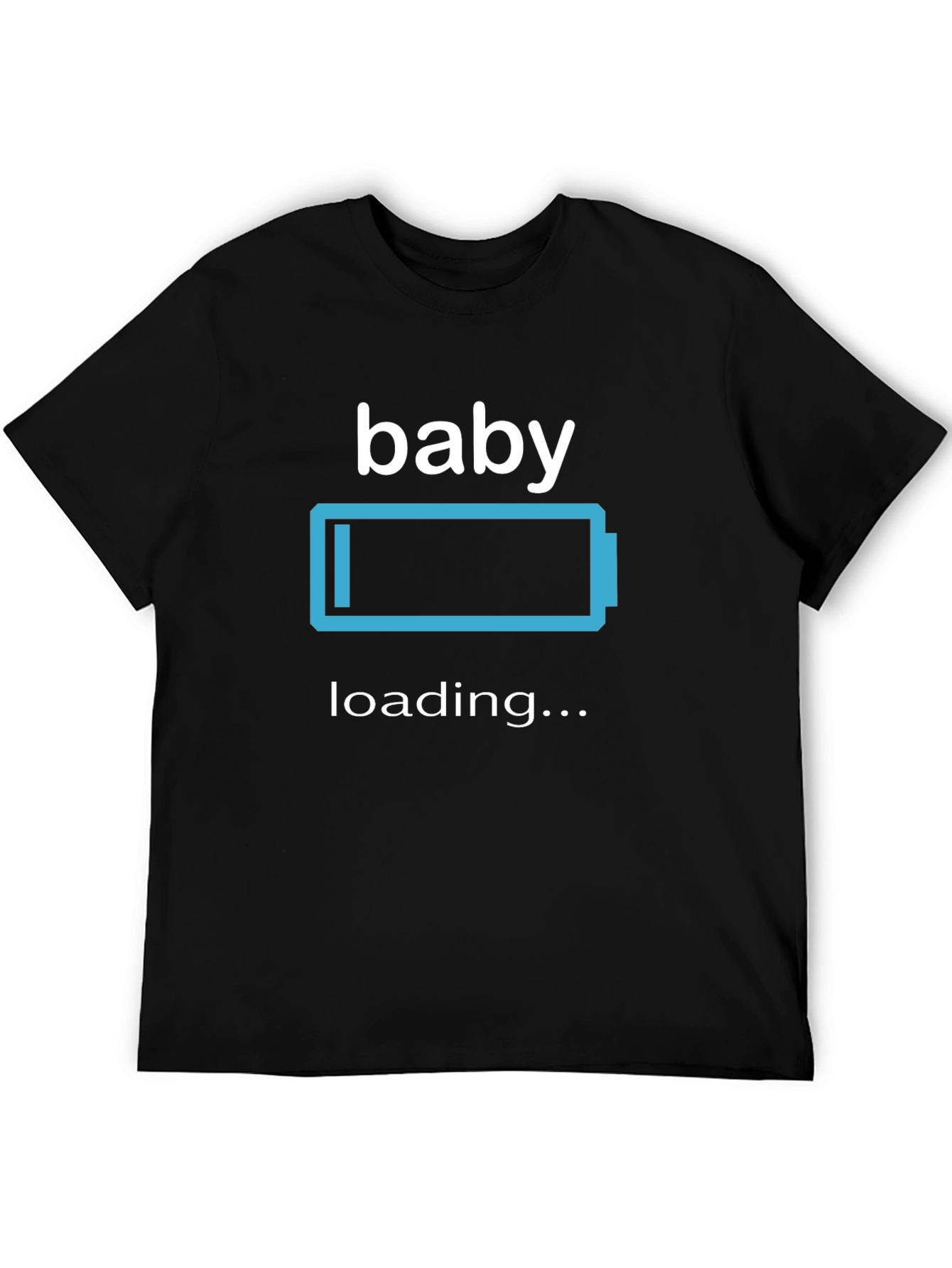 Baby Loading T-Shirt Pregnancy Announcement Tee
