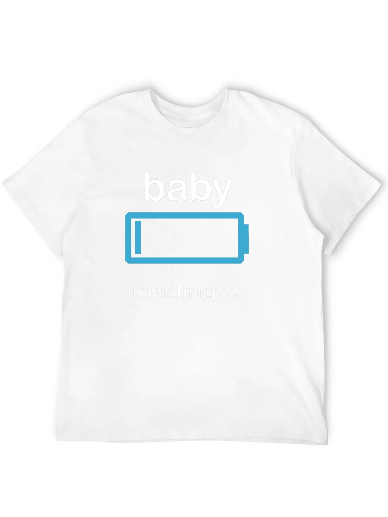 Baby Loading T-Shirt Pregnancy Announcement Tee