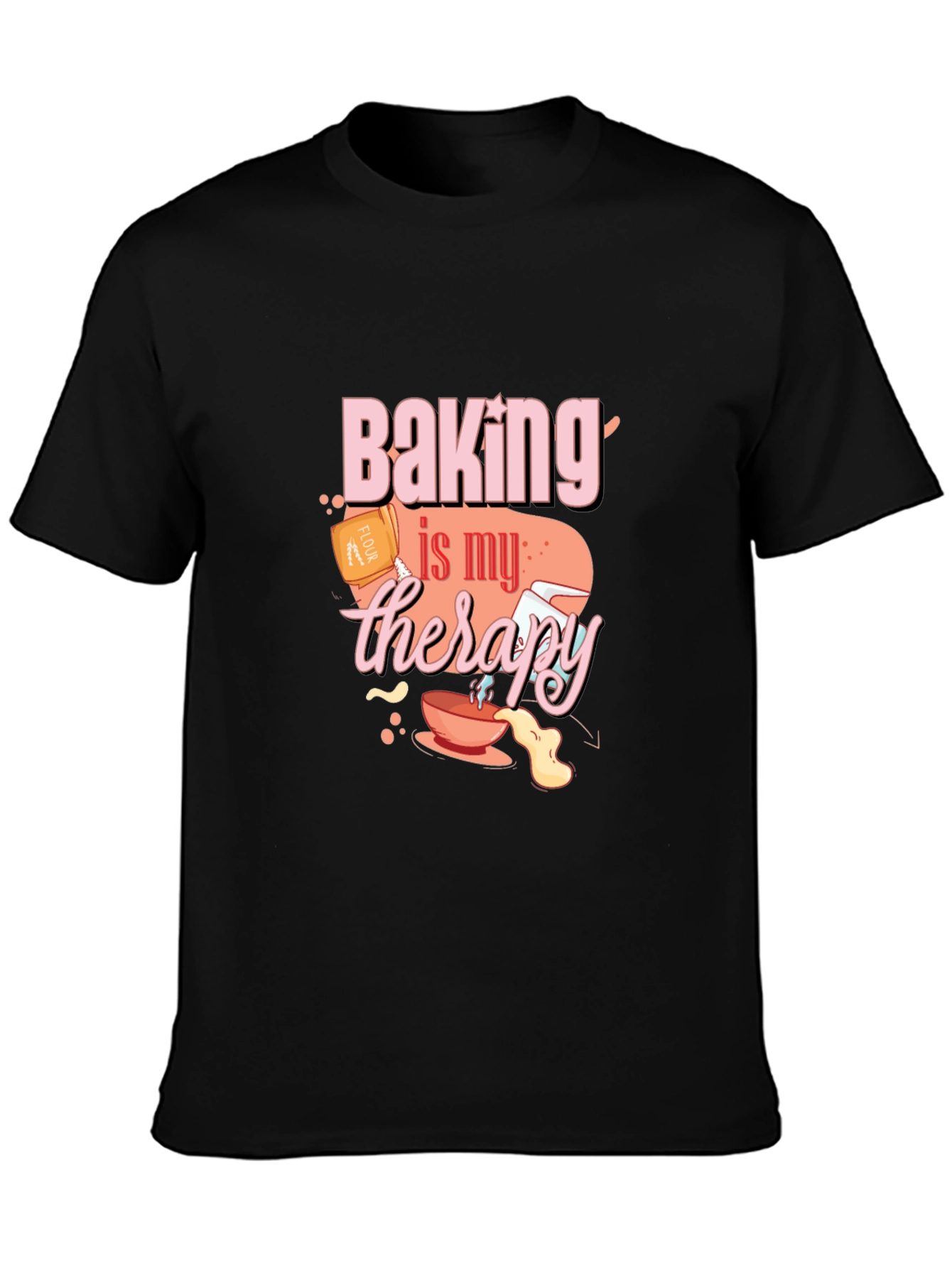 Baking Therapy T-Shirt - Comfort & Style