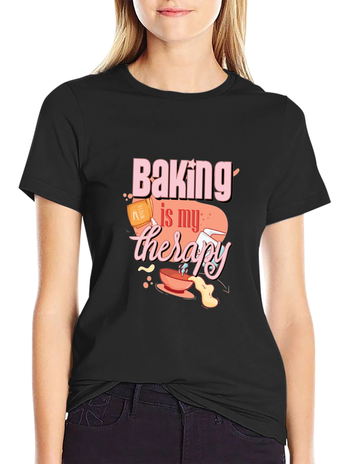 Baking Therapy T-Shirt - Comfort & Style