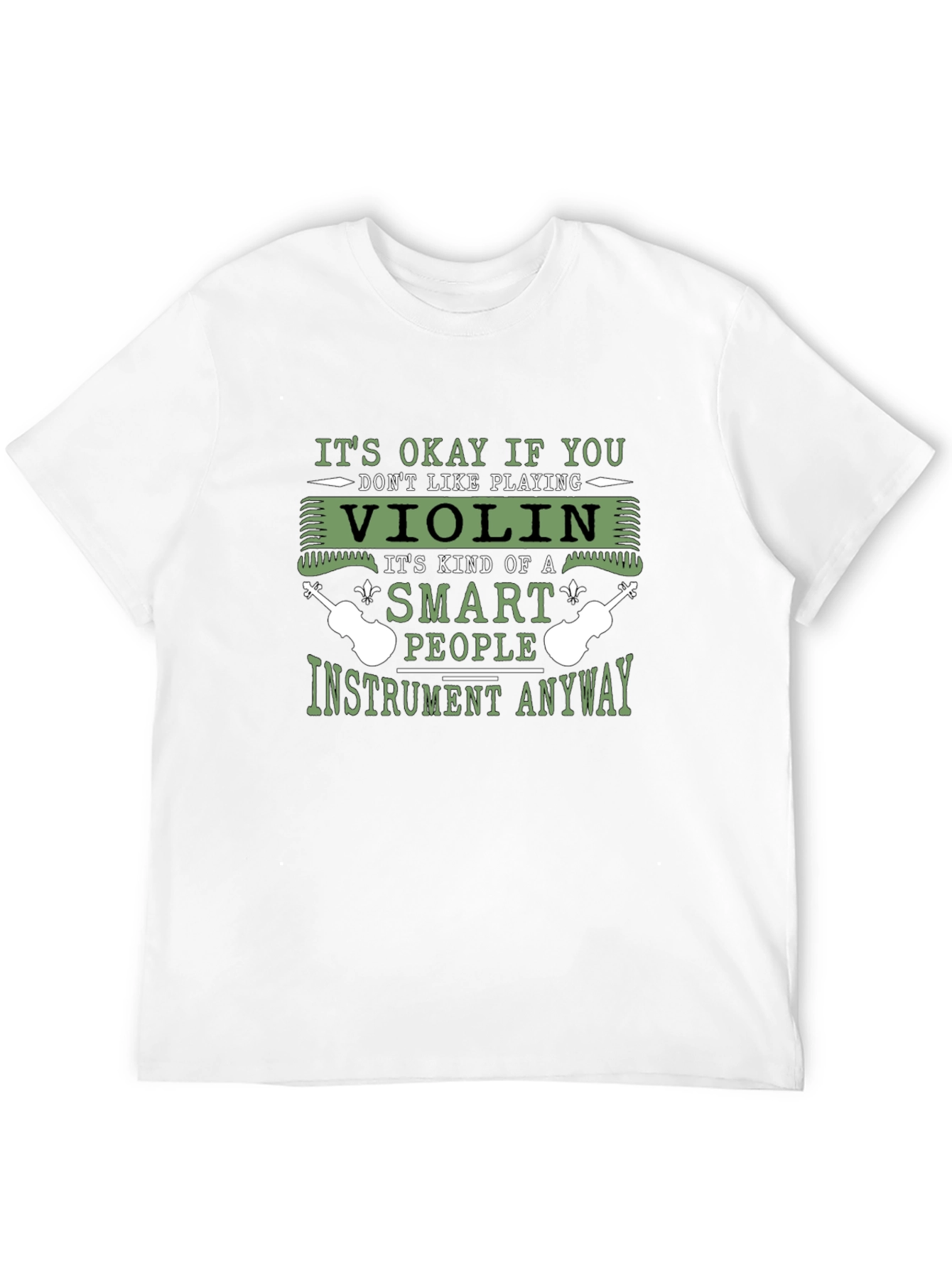 Violin Smart People Instrument T-Shirt