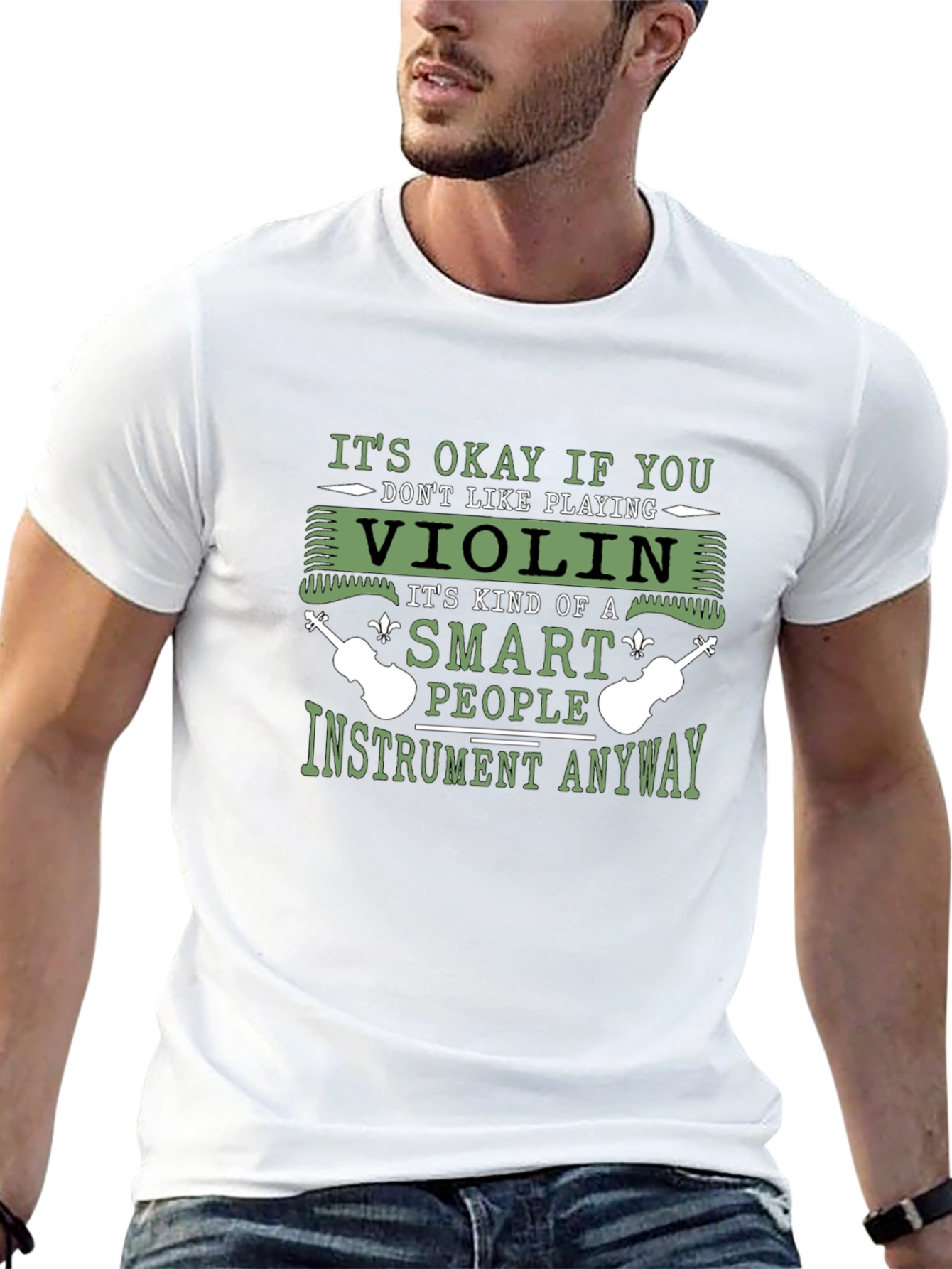 Violin Smart People Instrument T-Shirt