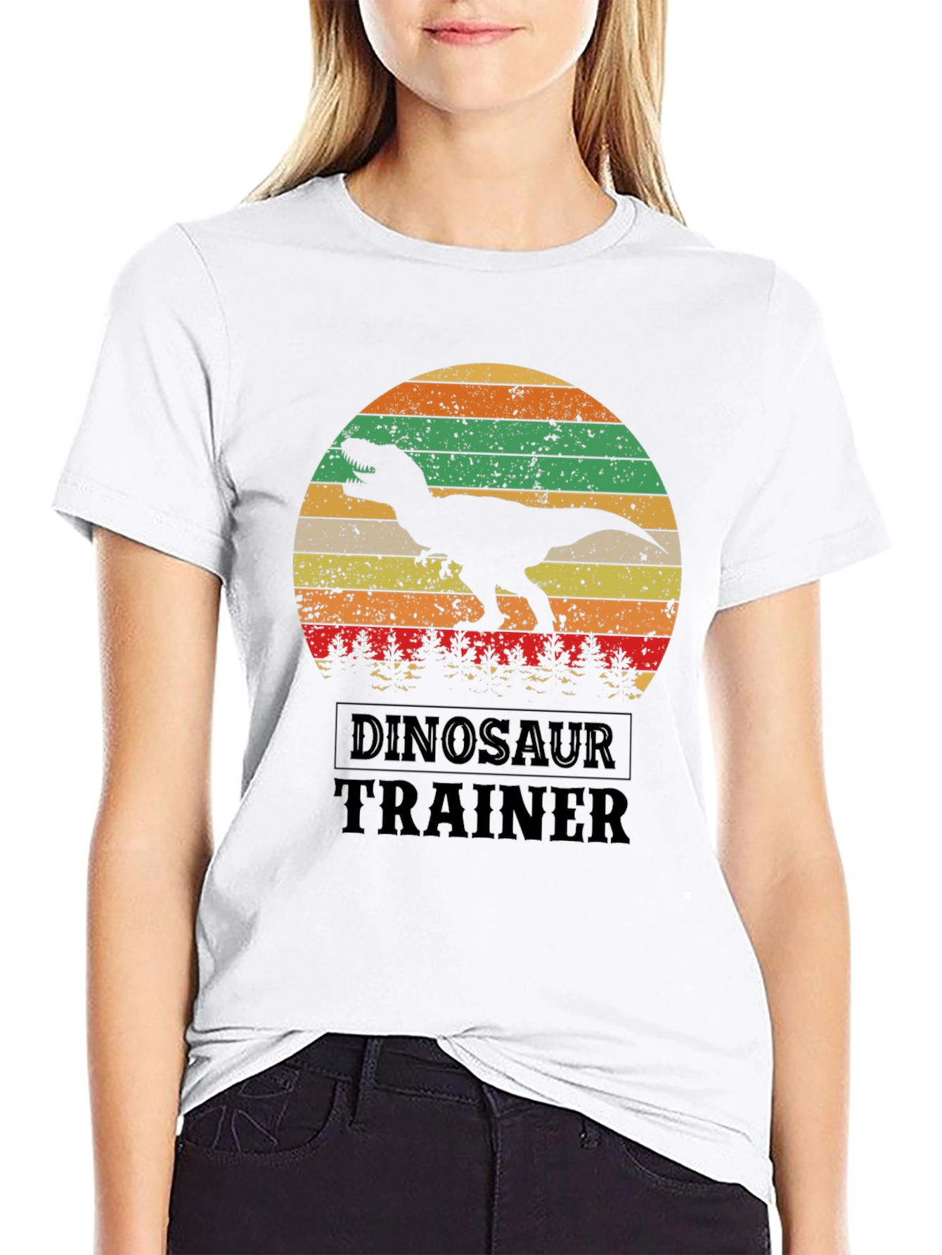 Dinosaur Trainer Retro Style Graphic Tee