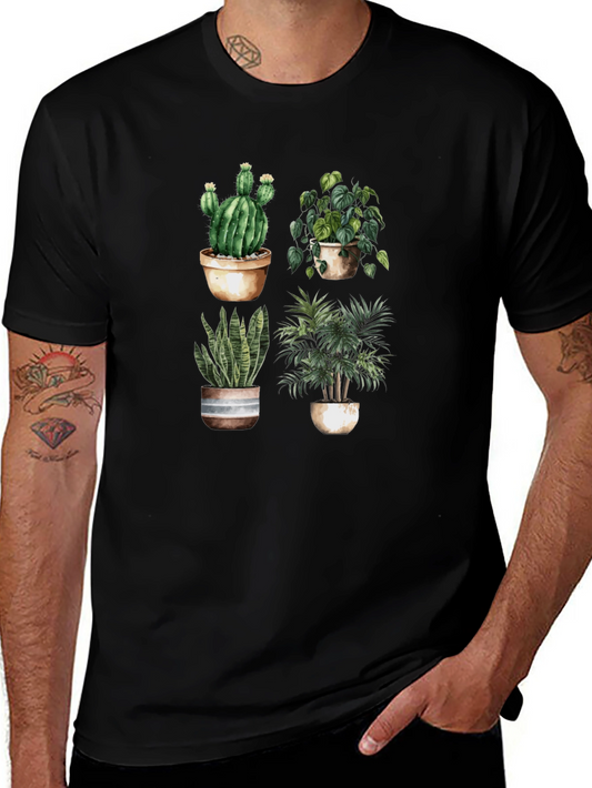 Plant Lovers Tee - Botanical Garden Shirt
