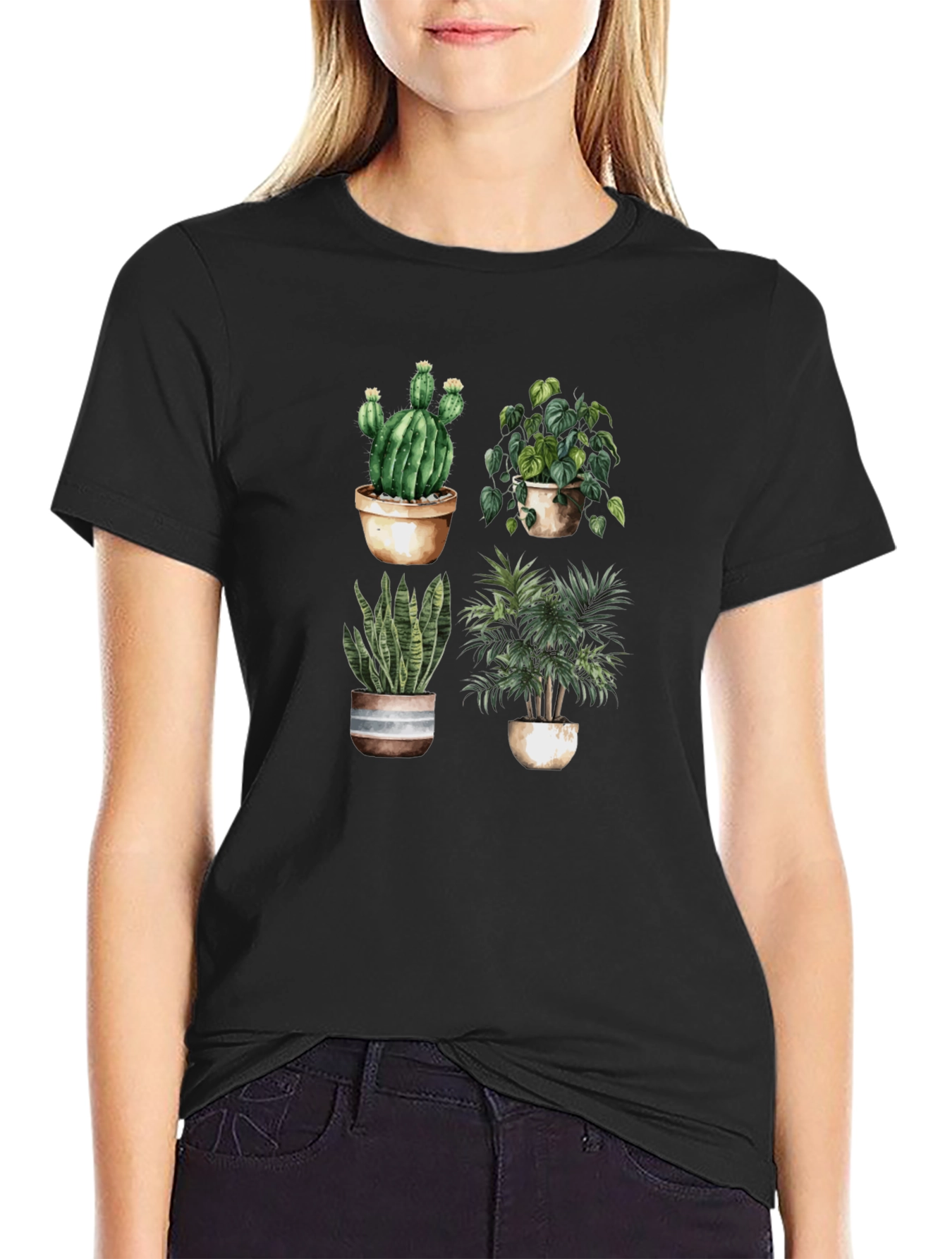 Plant Lovers Tee - Botanical Garden Shirt