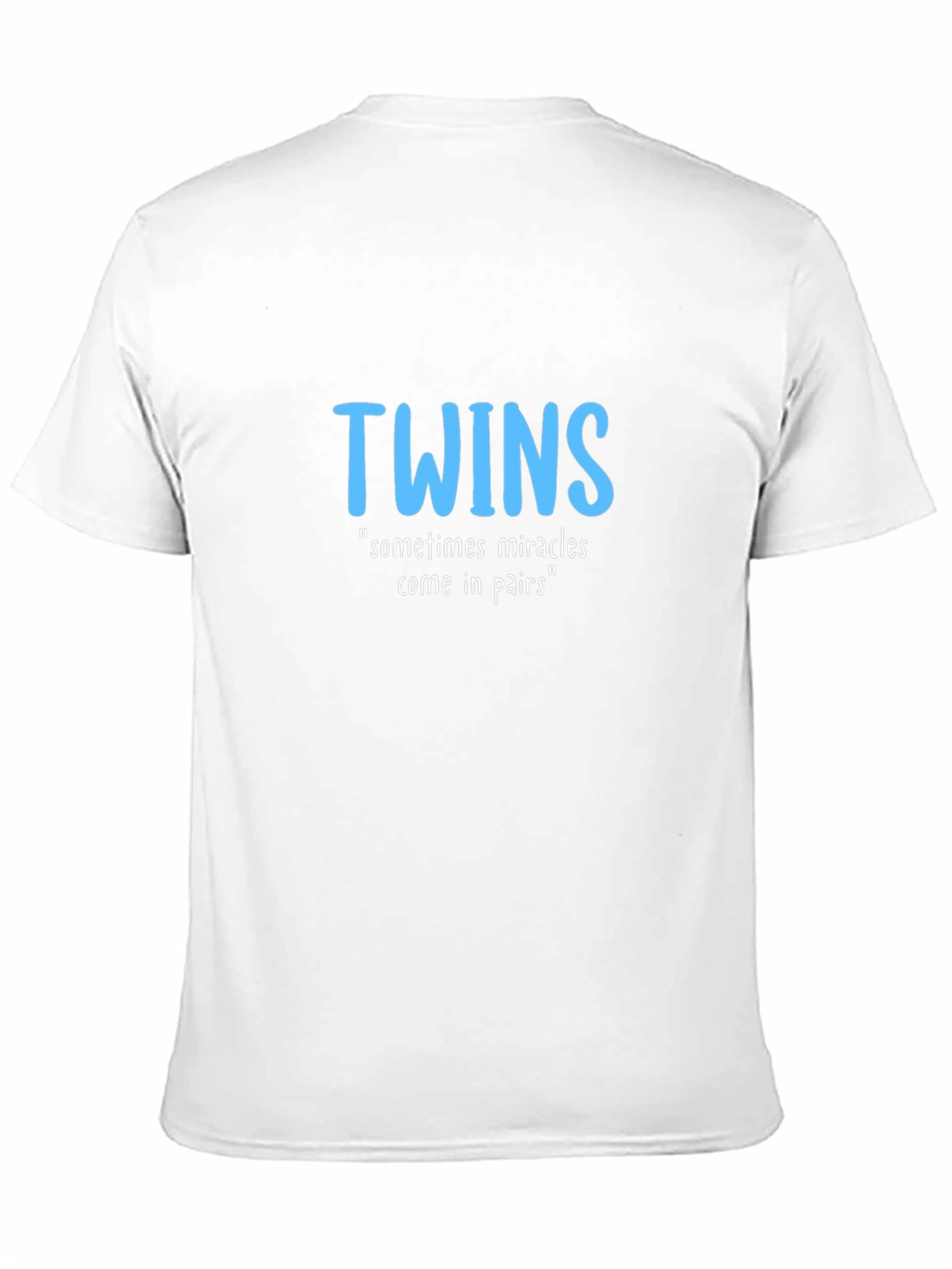 Twins Miracle T-Shirt: Cute & Comfy!