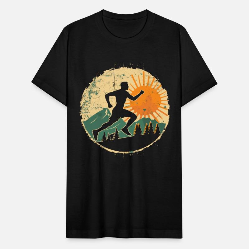 Ultramarathon Runner Sun Mountain Pine