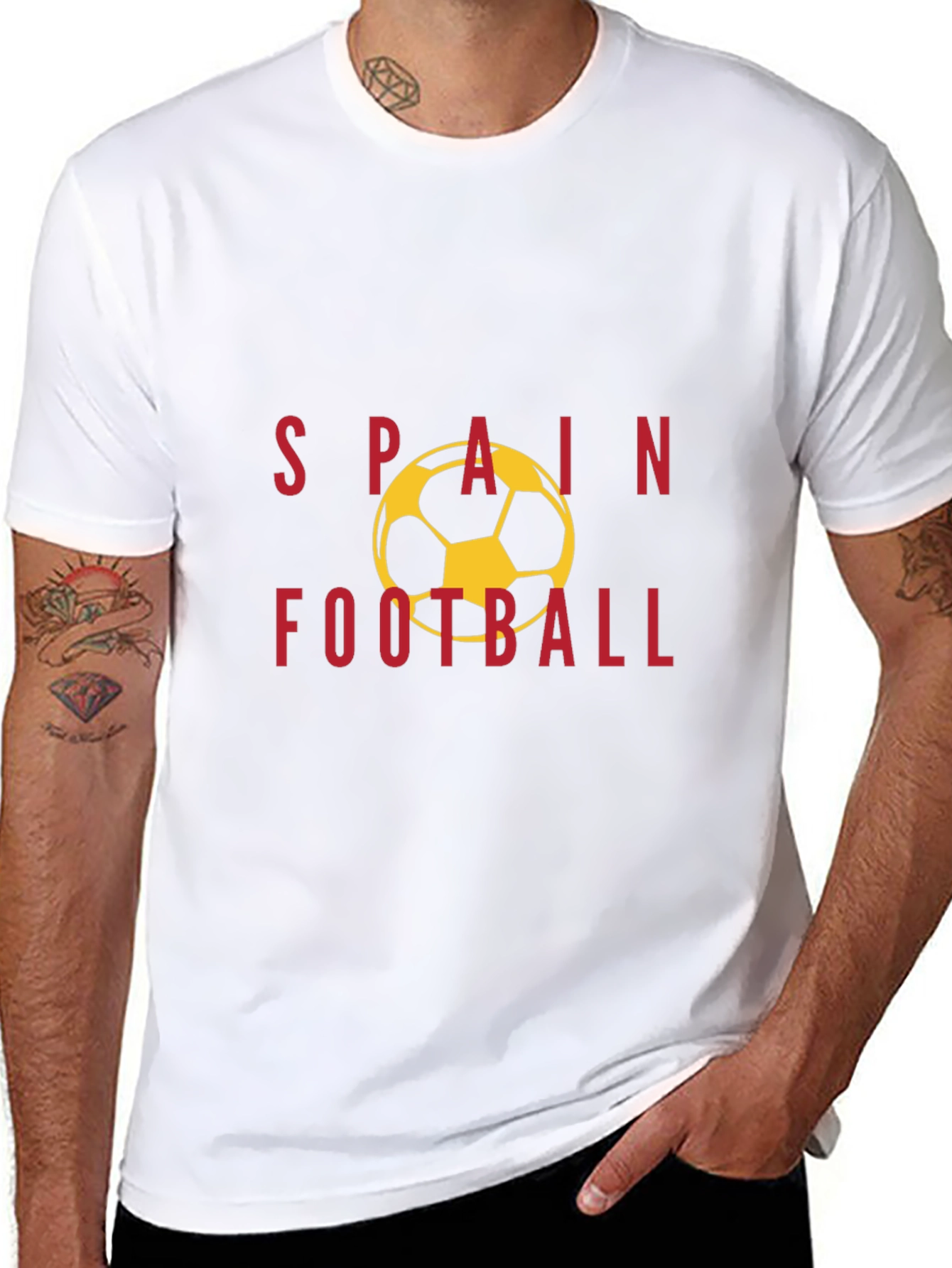 Spain Football Graphic T-Shirt