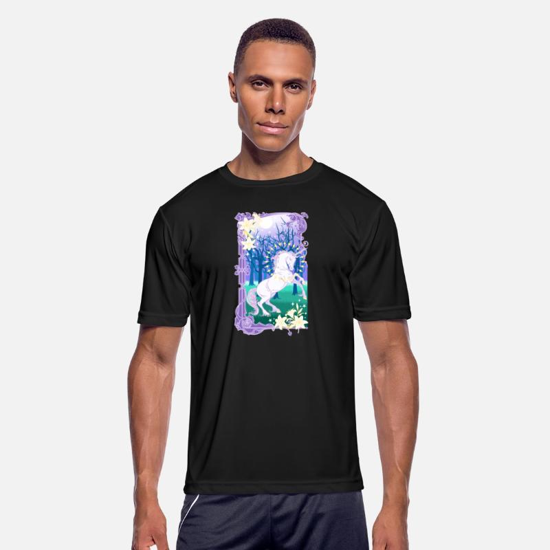 Unicorn fantasy lilac moon