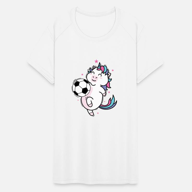 Unicorn playing Soccer Fable Creature Sport