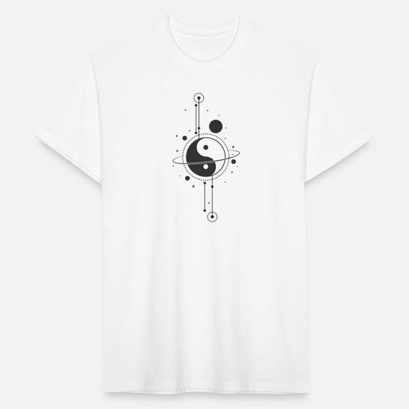 Universe Yin and Yang Symbol