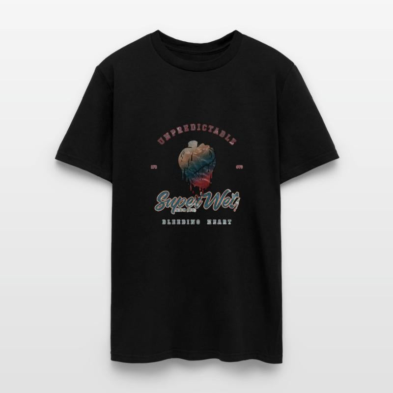 Unpredictable bleeding heart (weathered style)