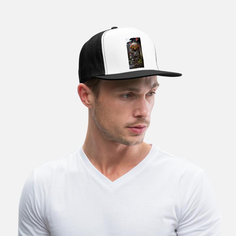 Urban Mechanic: Ghetto Robot Amidst Graffiti