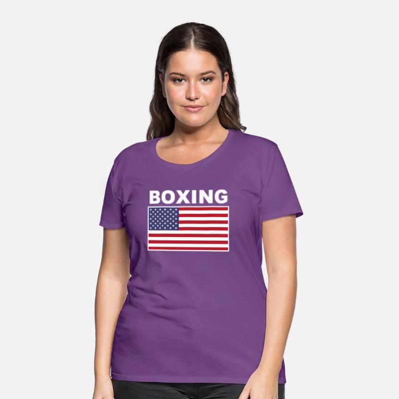 Usa Flag Boxing Pocket Boxer Training Jacket Top