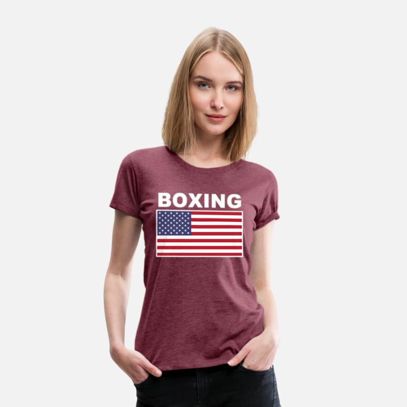 Usa Flag Boxing Pocket Boxer Training Jacket Top