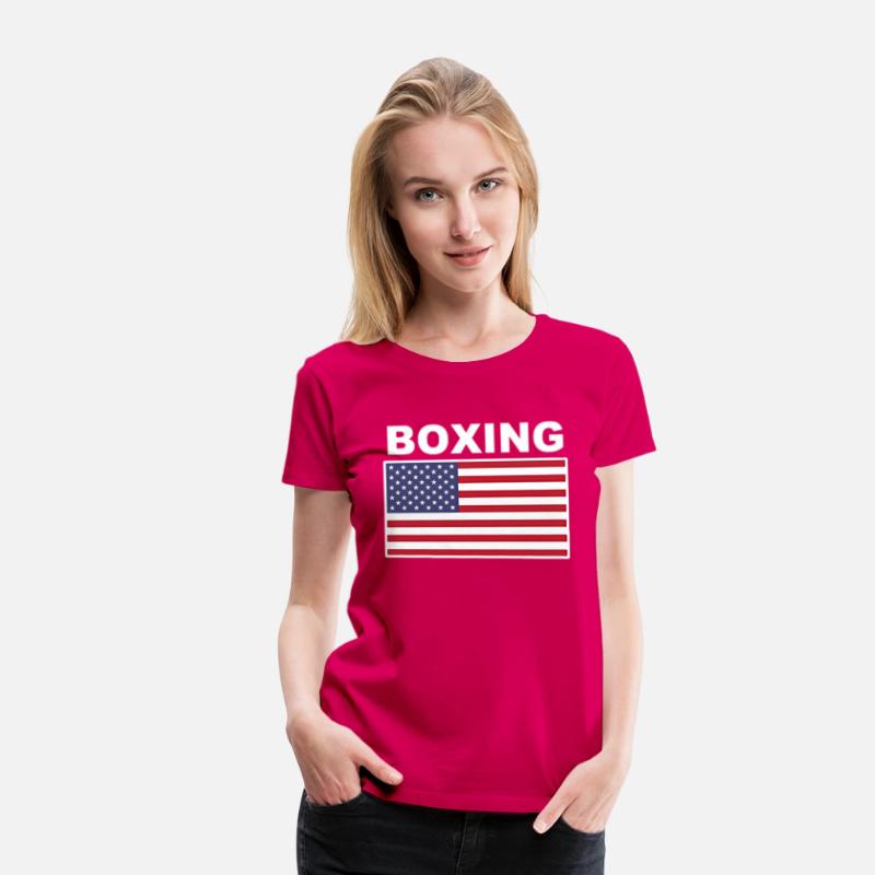 Usa Flag Boxing Pocket Boxer Training Jacket Top