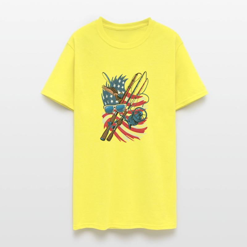 USA Fly Fishing Gift - Patriotic Trout Angler