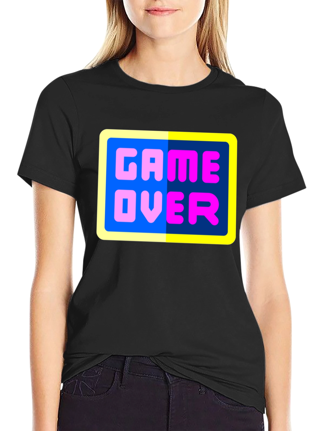 Retro Game Over T-Shirt - Classic Gamer Style