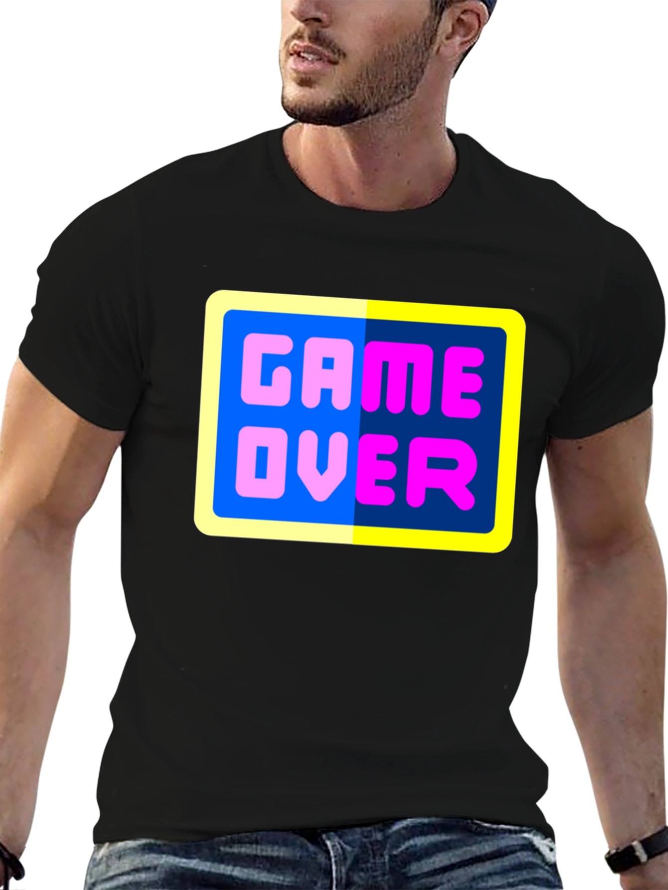 Retro Game Over T-Shirt - Classic Gamer Style
