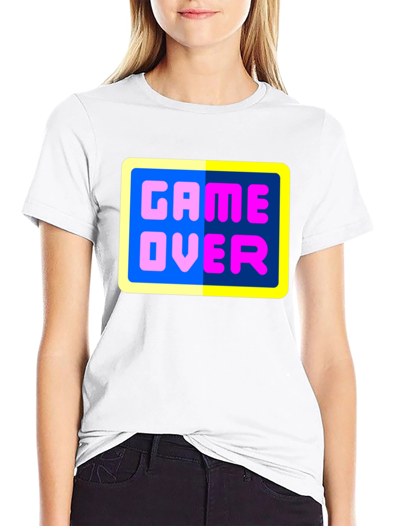 Retro Game Over T-Shirt - Classic Gamer Style
