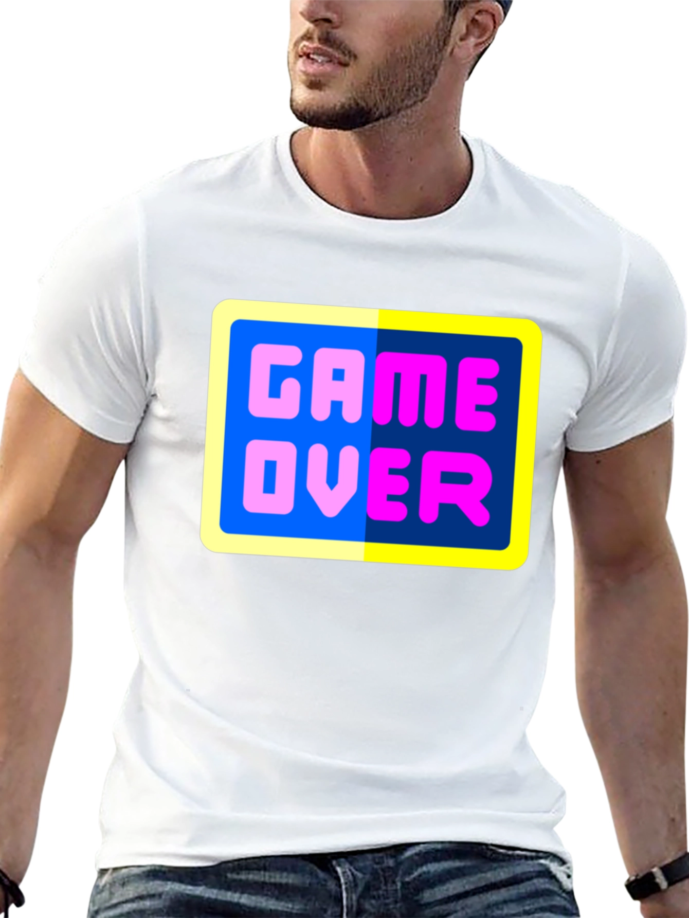 Retro Game Over T-Shirt - Classic Gamer Style
