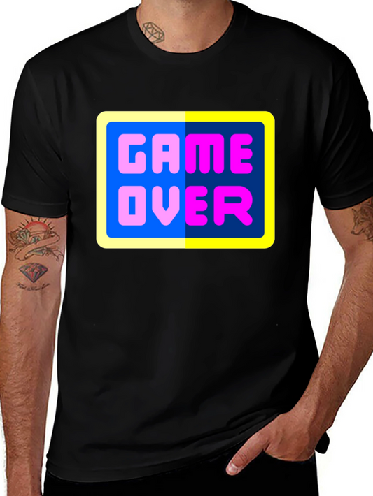 Retro Game Over T-Shirt - Classic Gamer Style