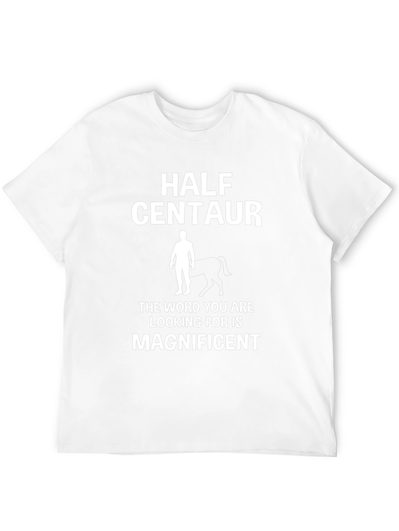 Half Centaur Funny Graphic Novelty T-Shirt