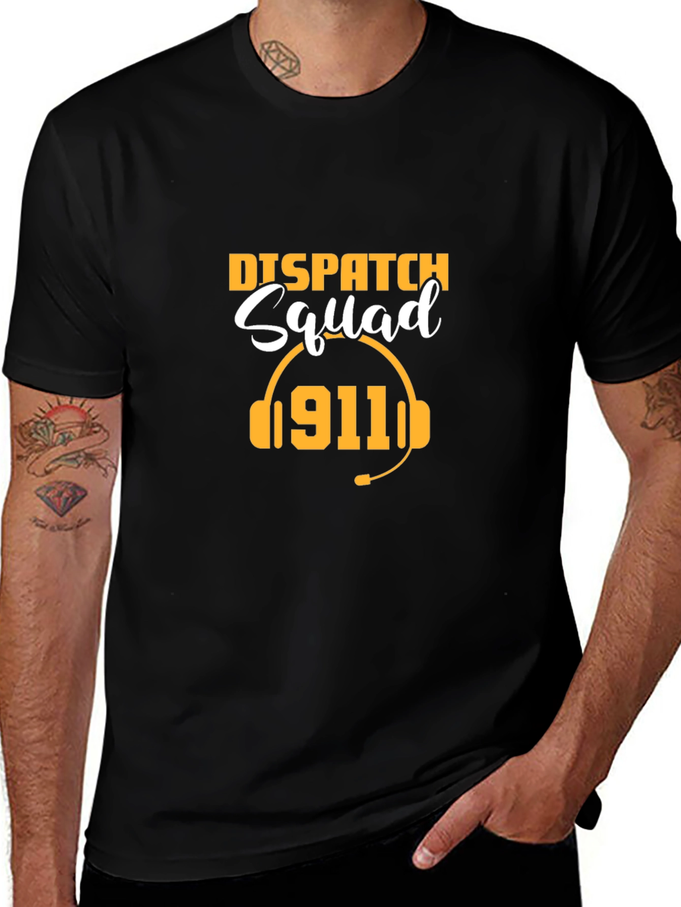 Dispatch Squad 911 T-Shirt - Emergency Responder Apparel
