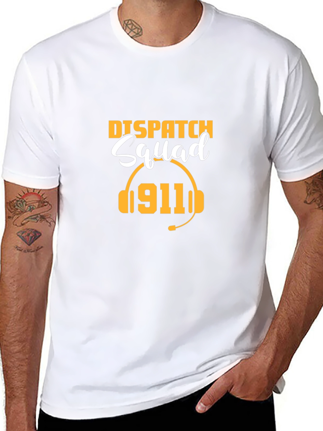 Dispatch Squad 911 T-Shirt - Emergency Responder Apparel