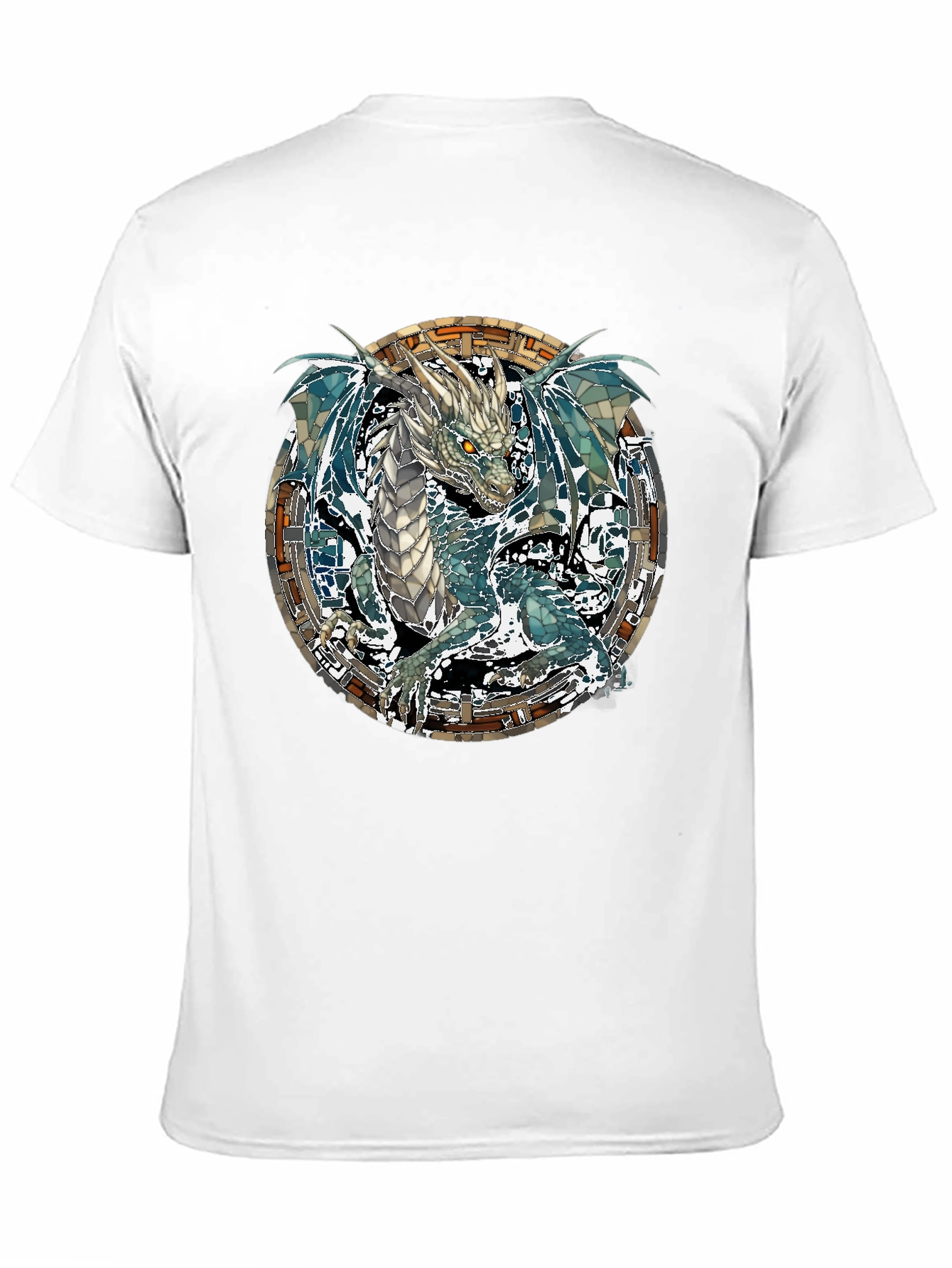 Dragon Graphic Print T-Shirt