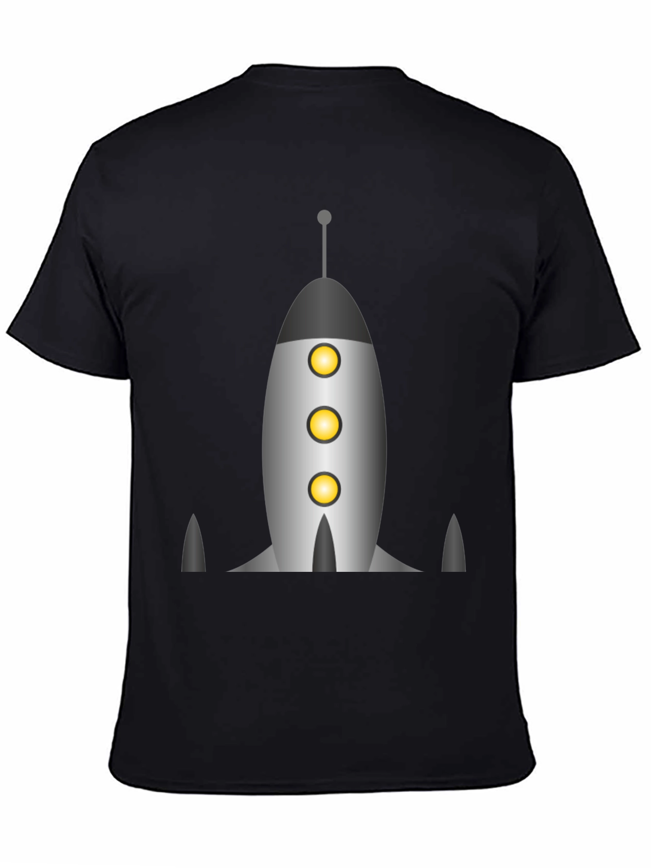 Retro Rocket Graphic Tee - Space Adventure Shirt