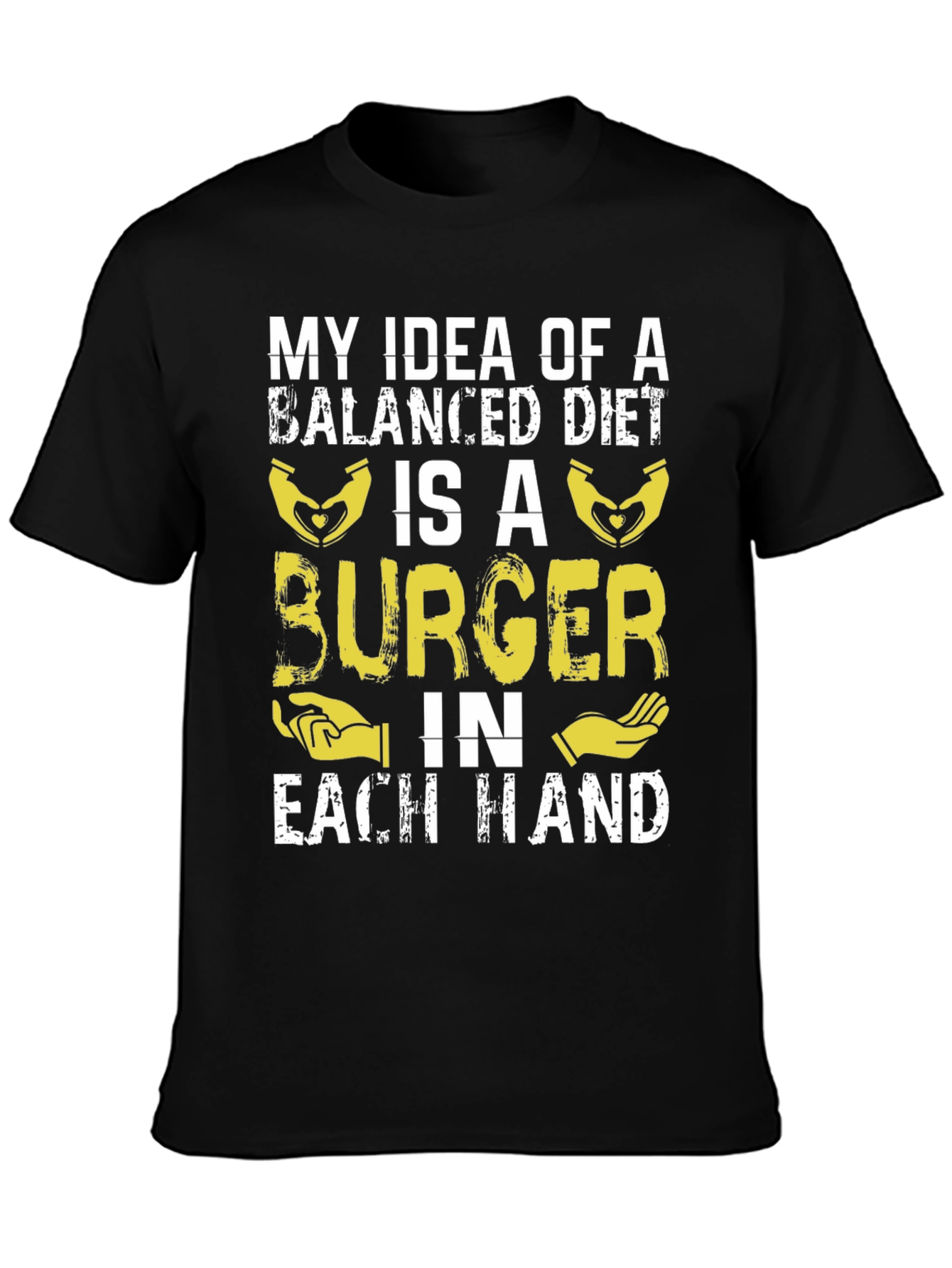 Burger Balanced Diet T-Shirt