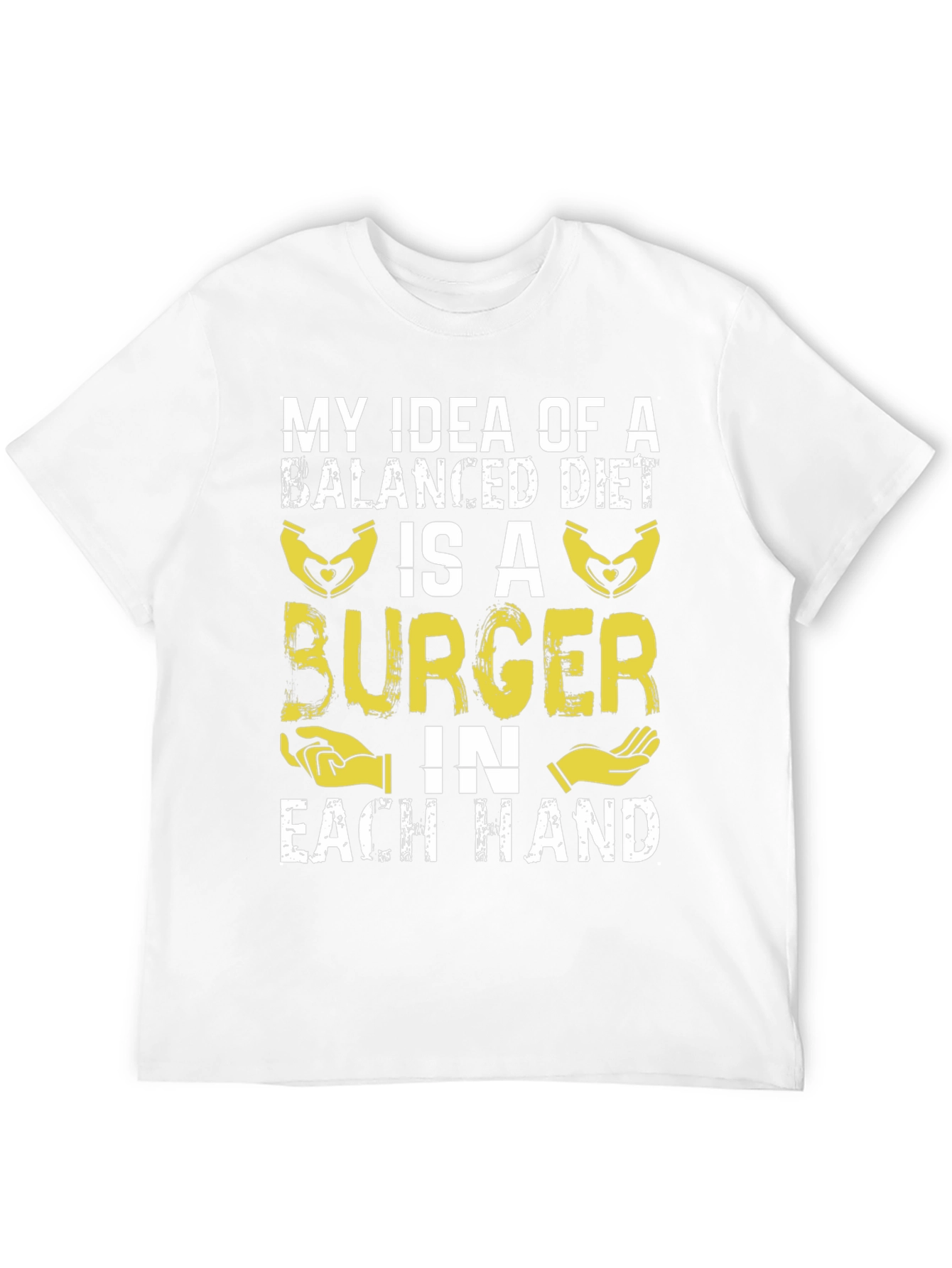 Burger Balanced Diet T-Shirt