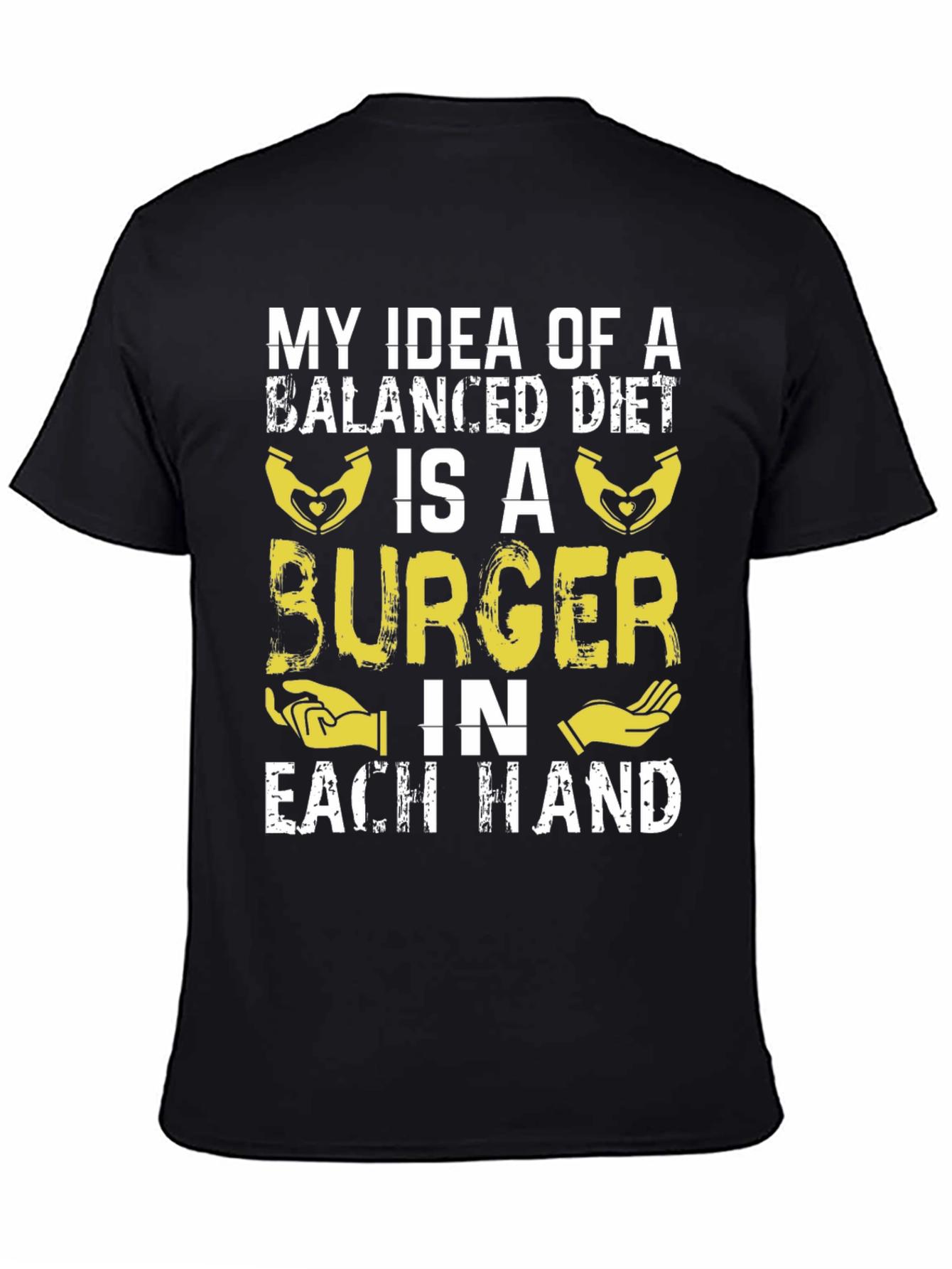 Burger Balanced Diet T-Shirt