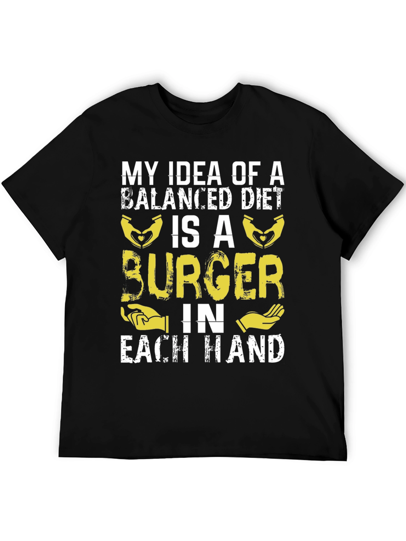 Burger Balanced Diet T-Shirt