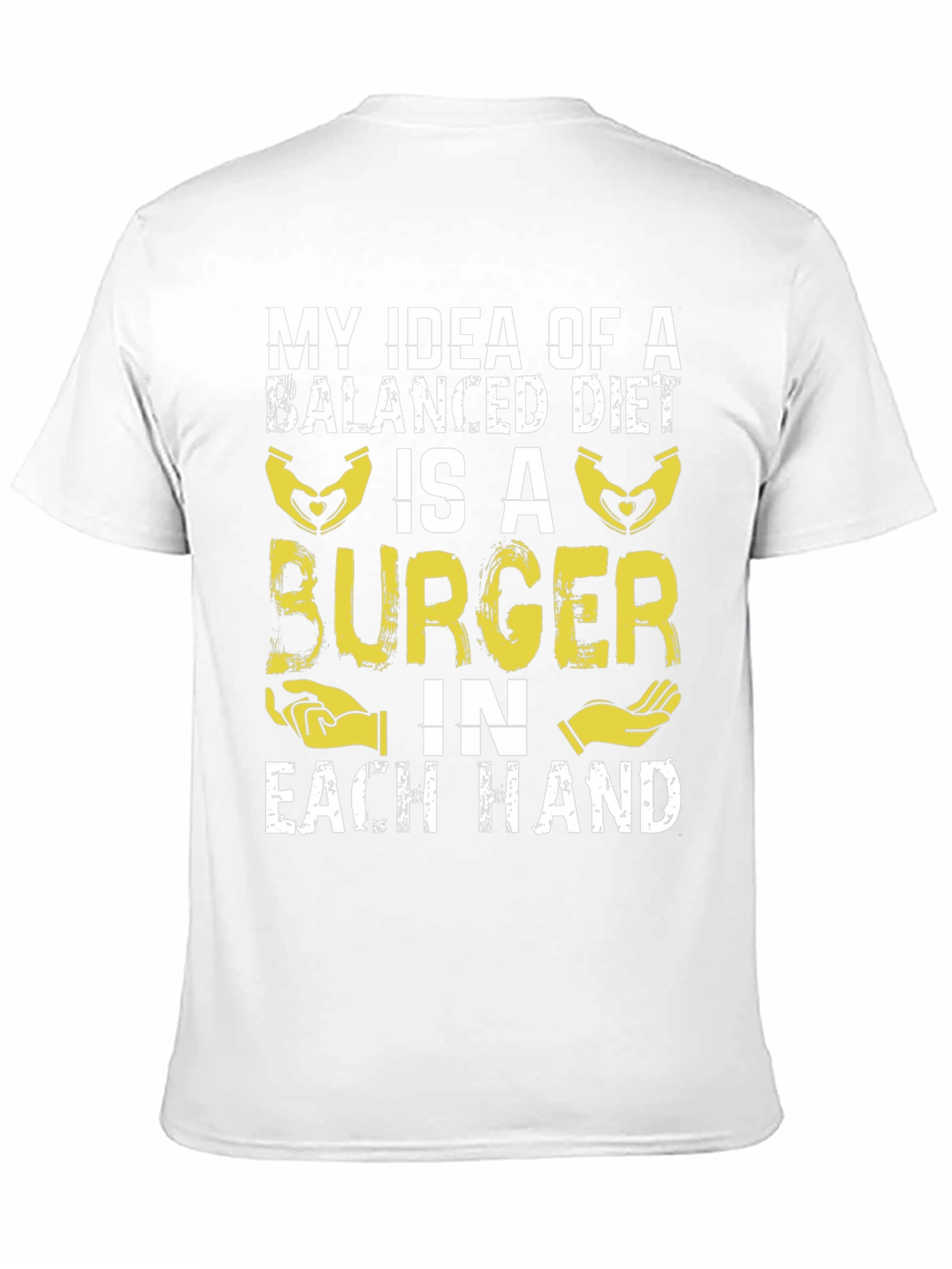 Burger Balanced Diet T-Shirt